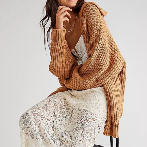 Free People Sweaters - Free people Swim Too Deep Cardi